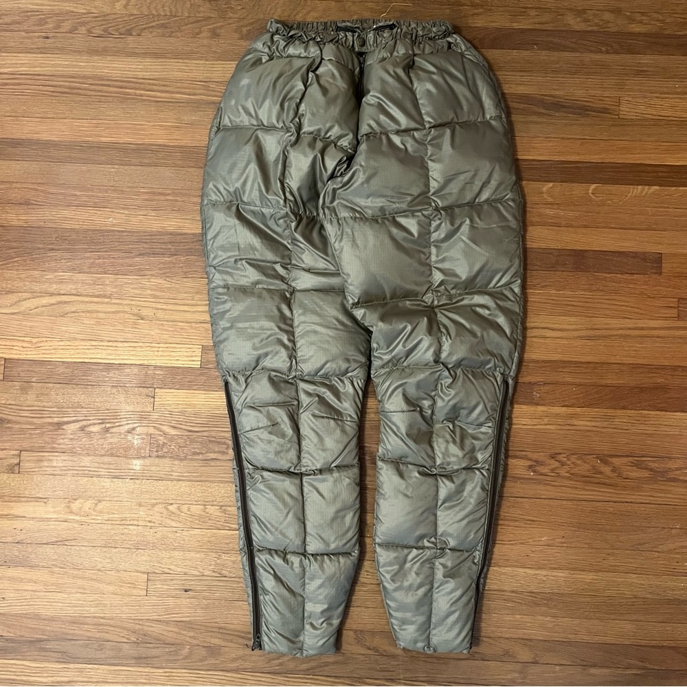 VINTAGE Eddie Bauer goose down pants. - Picture 2 of 9